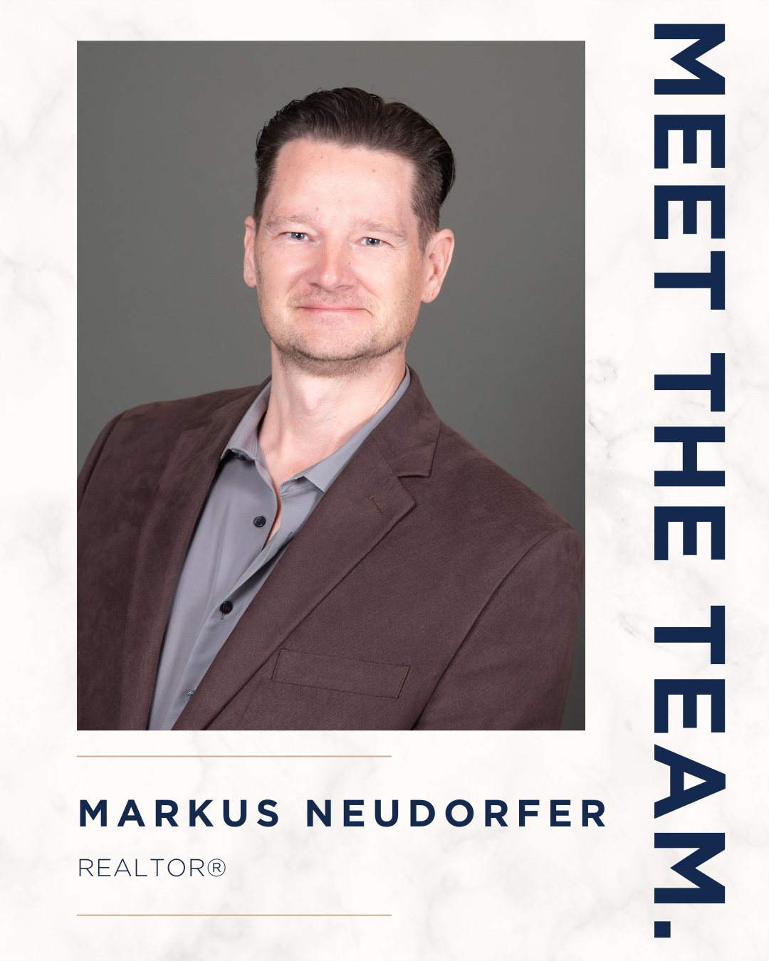 Meet the Team: Markus Neudorfer